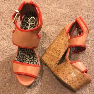 Jessica Simpson wedge heel